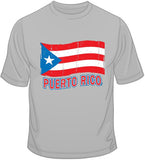 Puert Rico Flag T Shirt