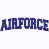 Air Force - Embroidered Patch T Shirt