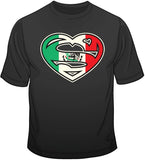 Super Mexican Heart T Shirt