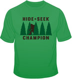 Hide & Seek Champion Bigfoot T Shirt