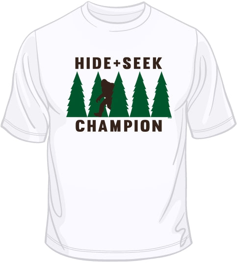 Hide & Seek Champion Bigfoot T Shirt