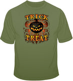 Trick or Treat Scary Pumpkin - Halloween T Shirt