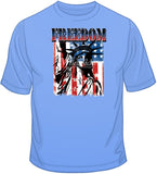Freedom Flag w/ Lady Liberty T Shirt