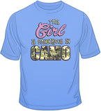Dangerous in Camo - Girl T Shirt