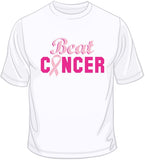 Beat Cancer - Breast Cancer Awareness T Shirt