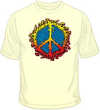 Peace Sign - Amoeba  T Shirt