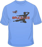 Bruce Lee - Applique w/ Crest T Shirt