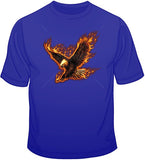 Flying Fire Eagle T Shirt