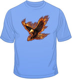 Flying Fire Eagle T Shirt