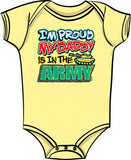Proud of My Daddy - Army T Shirt