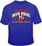 Zombie Beer Pong T Shirt