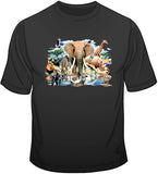 African Oasis - 3D Puff T Shirt