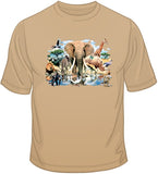 African Oasis - 3D Puff T Shirt