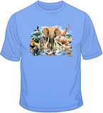 African Oasis - 3D Puff T Shirt