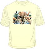 African Oasis - 3D Puff T Shirt