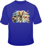 African Oasis - 3D Puff T Shirt