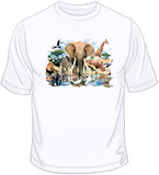 African Oasis - 3D Puff T Shirt