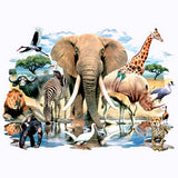 African Oasis - 3D Puff T Shirt