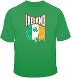 Ireland Distressed Flag T Shirt