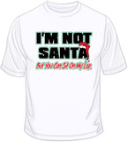 Not Santa But Sit On My Lap T Shirt