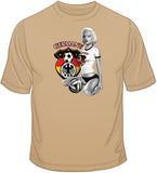 Germany Soccer Marilyn  T Shirt