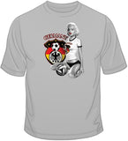 Germany Soccer Marilyn  T Shirt