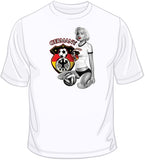 Germany Soccer Marilyn  T Shirt