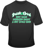 Irish Girl Drinking Buddy T Shirt