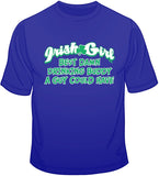 Irish Girl Drinking Buddy T Shirt