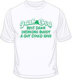 Irish Girl Drinking Buddy T Shirt