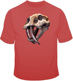 Sabertoothed Tiger - 3D Puff  T Shirt