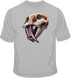 Sabertoothed Tiger - 3D Puff  T Shirt