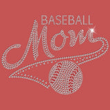 Baseball Mom - Rhinestones T Shirt