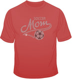 Soccer Mom - Rhinestones T Shirt