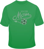 Soccer Mom - Rhinestones T Shirt