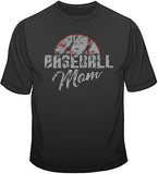 Baseball Mom - Sequins T Shirt
