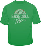 Baseball Mom - Sequins T Shirt