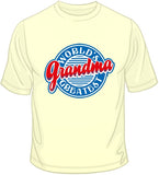 World's Greatest Grandma/Diner T Shirt