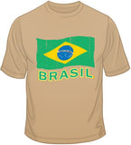 Brasil Flag T Shirt