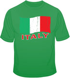 Italy Flag T Shirt