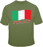 Italy Flag T Shirt