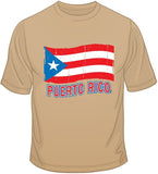 Puert Rico Flag T Shirt