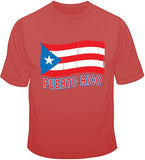 Puert Rico Flag T Shirt