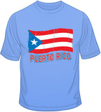 Puert Rico Flag T Shirt