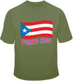 Puert Rico Flag T Shirt