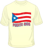 Puert Rico Flag T Shirt