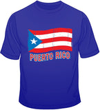 Puert Rico Flag T Shirt