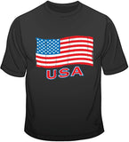 USA Flag T Shirt