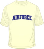 Air Force - Embroidered Patch T Shirt