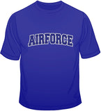 Air Force - Embroidered Patch T Shirt